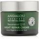 Andalou Naturals Resveratrol Q10 Noche Crema Reparadora, 1,7 onza