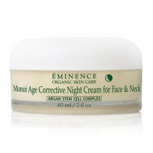 Crème Eminence Monoï Âge correcteur nuit pour le visage et du cou