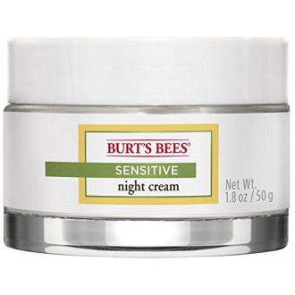 Burt's Bees Night Cream for Sensitive Skin, 1.8 Ounces