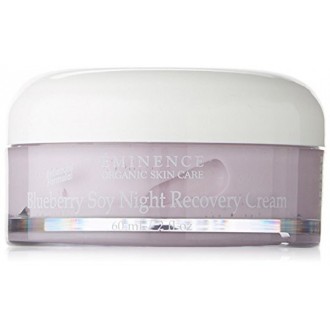 Eminence Organic Skincare. Blueberry Soy Night Recovery Cream