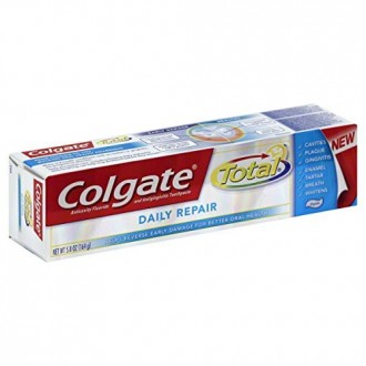 Colgate Total diario de reparación Pasta de dientes, 5,8 onza