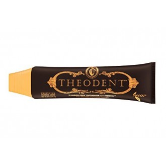 THEODENT CLASSIC with Rennou: Whitening Crystal Mint - Fluoride-Free Toothpaste Rebuilds, Hardens, and Strengthens Enamel to