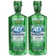 ACT Libre de Alcohol anticaries fluoruro de enjuague, Menta - 18 oz - 2 pk